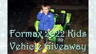 Formax Kids Car Giveaway 2022