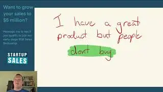 People dont buy my product - How to sell