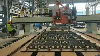 single-gantry robotic shear stud welding