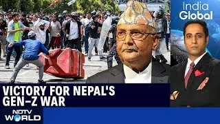 Nepal's Gen-z War: Protesters Make KP Sharma Oli Resign | Corruption Crisis Breaks PM's Chair
