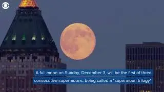 The supermoon 2017 by CBS News