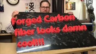 Episode 7 - How to make a DIY Forged Carbon fiber plate with vacuum resin infusion technology