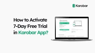 How to Activate 7-Day Free Trial in Karobar App?