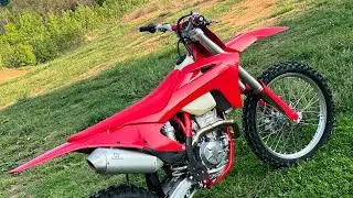 2023 GasGas EX 350 first ride