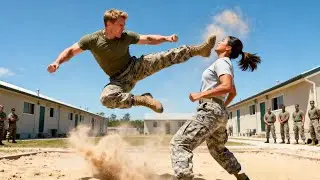 &ldquo;Kneel and Obey!&rdquo; He Shouted &mdash; The Female Soldier Ended the Drill in 5 Seconds