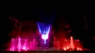 Musical Laser Fountain at Thenmala, Kerala by Colordesign India