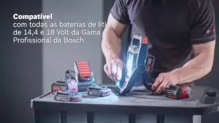 Luz de trabalho sem fio Bosch GLI 18V-1900 Professional
