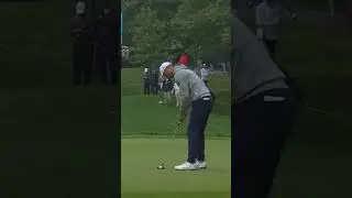 Jordan Spieth Drains It From the Fairway! Incredible Second Shot at The Memorial 2025 #golf2025
