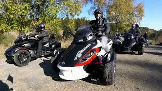 Can Am Spyder RTS:Harz Tour mit der Gruppe Spyder Touren