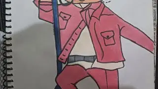 Concert Park Cartoon Drawing | Full Long Drawing Video 🎤🎨 #####