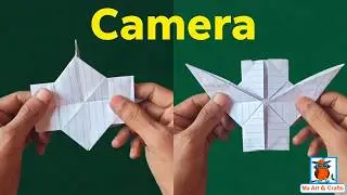 How to Make a Paper Camera | Easy Paper Craft for Kids | DIY Paper Camera Tutorial