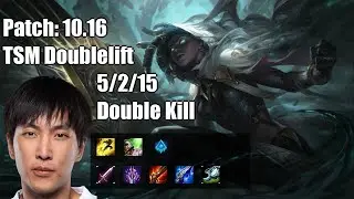 TSM Doublelift ADC Senna vs Ashe NA Ranked 10.16 5/2/15