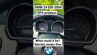 BMW Z4 E85 EPS problem