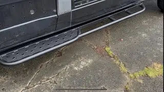 Installing FVC Side Step on Mercedes Sprinter 4x4 (Driver Side)