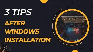 Windows တင်ပြီးလျှင် ဘာတွေလုပ်ရမလဲ | 3 Tips for After Windows Installation | Tech Myanmar