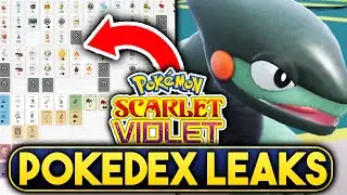 ALL NEW POKEMON LEAKED UPDATED! FULL GEN 9 POKEDEX LEAKS! Pokemon Scarlet & Violet Leaks!