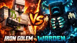 Iron golem vs warden who will win the war