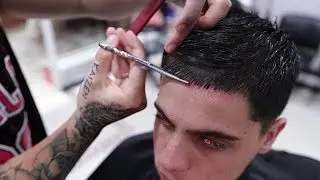 como hacer un FRENCH CROP -  TEXTURADO - fade haircut men