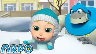 Settimana Bianca Con Arpo & Daniel ❄️❄️ | Arpo il Robot | Moonbug Kids - Cartoni Animati
