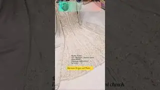 HANDWORK ANARKALI FRONT-SLIT CAPE DRESS|MADHUTEXTILE|chandnichowk #anarkali #trending #dress #viral