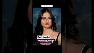 Shocking Kashish Evicted From BB18 | #biggboss18 #kashishkapoor #eviction