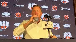 Auburn's Hugh Freeze talks about the early signing period for the Tigers