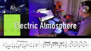 Electric Atmosphere&nbsp;_&nbsp;Planetshakers Live ( Drum Cover \ Drum Sheet \ Drum Score)