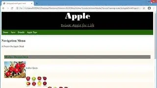 24. Complete Web Development:  HTML Project3