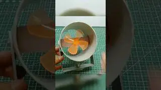 DIY 5v DC Fan at Home | adjustable dc fan making #shorts