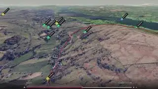 Wansfell Pike (Far Eastern Lake District) - 3D fly-through