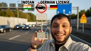 German Driving License 🇩🇪 | Indian License Conversion and Cost!!