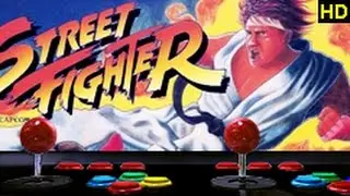 Street Fighter. Arcade. Complete Playthrough. CO-OP Commentary. HD - PugmanPlays