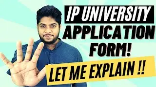 LATEST-IP University application form  Update 2021