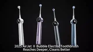 RANVOO AirJet II Bubble Sonic Electric Toothbrush - Level up Your Oral Health!