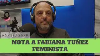 Baby Etchecopar - Nota A Fabiana Tu&ntilde;ez Feminista