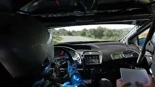 Rallye des Roches Brunes 2024 ES10 Marchand/Giorsetti Honda Civic R3