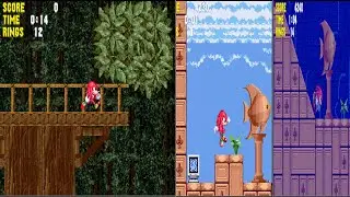 FULLSCREEN SONY PSX  PLAYSTATION SONIC KNUCKLES XA v0 6 THE HEDGEHOG WIP DEMO SAGE 2025 PD HOMEBREW