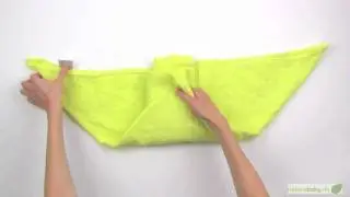 Hvordan folder jeg en stofble?