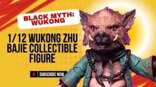 [4K] Unboxing the INART 1/12 Black Myth: Wukong &mdash; Zhu Bajie Collectible Figure!