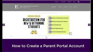 Set Up Parent Portal Account