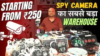 Biggest Warehouse SPY Camera's | CCTV Security Solutions for Home & Business | Discover Infotech