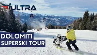 DOLOMITI SUPERSKI TOUR '25 - Ep. 10 - Pista Le Fassane Ski Area Bellamonte/Alpe Lusia - ICARUS ULTRA