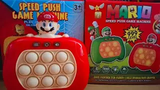 Super Mario Fast Push Pop It Game 🎮 #asmr #trending #games