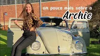 Um pouco mais sobre o Archie! Meu fusca cinza londrino! #fusca #aircooled #antigos #vw #volks