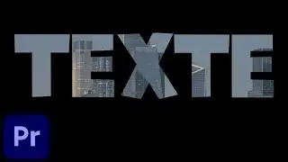 Mettre une VID&Eacute;O dans un TEXTE sur Premiere Pro