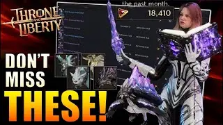 Throne & Liberty - Don't Miss Easy Field Boss Mophs & Amitois! - Quick Tips for Making Lucent atm!