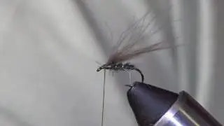 How To Tie A CDC Black Caddis Dry Fly