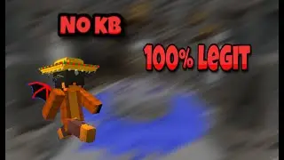 How to take no kb in minecraft 100% legit