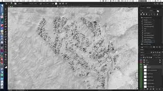 Applying digital damage pattern and digital damage brush
