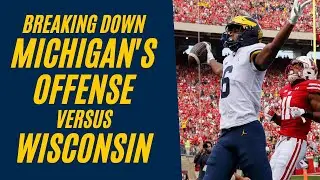 Josh Gattis Michigan Offense vs. Wisconsin (New Miami OC)